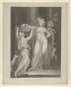 Córka Herodiady Salome przyjmująca Głowę Jana Chrzciciela, Ew. Mateusza 14:10-11..., 1798.