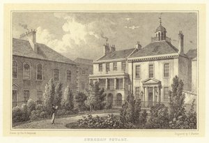 Plac chirurga (grawerunek) autorstwa Thomas Hosmer (after) Shepherd