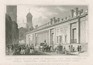 Bank of England, fronty Sir Johna Soane