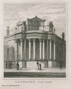 Bank of England, fronty Sir Johna Soane