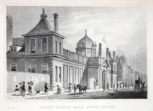 British Museum, Great Russell Street, z pubu "London and it
