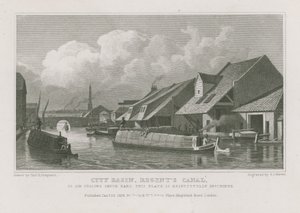Basen Miejski na Kanale Regenta. autorstwa Thomas Hosmer Shepherd