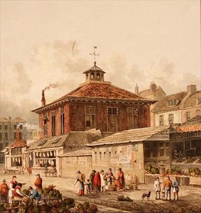 Rynek Clare autorstwa Thomas Hosmer Shepherd