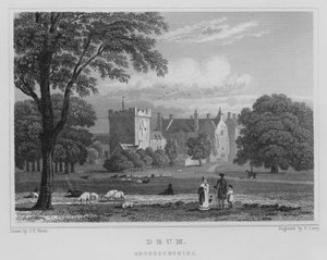 Bęben, Aberdeenshire (grawerowanie) autorstwa Thomas Hosmer Shepherd