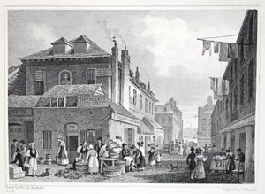 Hungerford Market, Strand, z "London and it