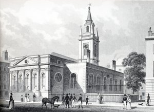 Ilustracja z pubu „Londyn i jego okolice w XIX wieku”. Jones und Co., 1827-1829 autorstwa Thomas Hosmer Shepherd