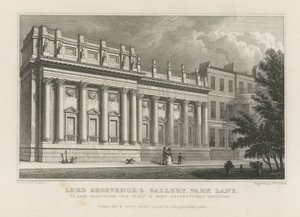 Galeria Lord Grosvenors na Park Lane autorstwa Thomas Hosmer Shepherd