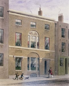 Hala hydraulików przy Great Bush Lane, Cannon Street, 1851 autorstwa Thomas Hosmer Shepherd
