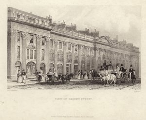 Regent Street autorstwa Thomas Hosmer Shepherd
