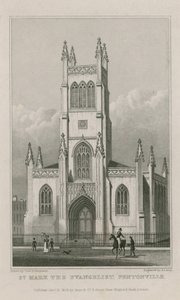 Kościół św. Marka, Clerkenwell autorstwa Thomas Hosmer Shepherd