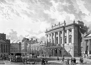 Bank Anglii, grawerowane przez D. Havell autorstwa Thomas Hosmer Shepherd