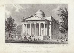 Muzeum Hunterian, Glasgow autorstwa Thomas Hosmer Shepherd