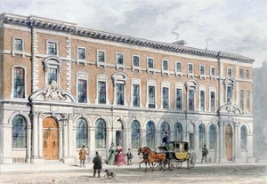 Nowy budynek Merchant Taylors and Hall, 1853 autorstwa Thomas Hosmer Shepherd