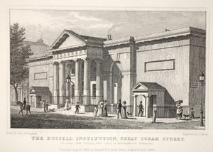 The Russell Institution, Great Coram Street, z "London and it