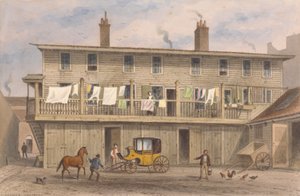 The Vine Inn, Vine Yard, Aldersgate w londyńskim City autorstwa Thomas Hosmer Shepherd