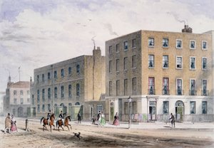 Сохо талбай ба Католик сүмийн үзэмж, 1850 оны поли autorstwa Thomas Hosmer Shepherd