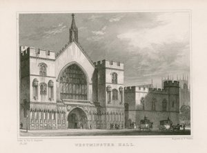 Westminster Hall autorstwa Thomas Hosmer Shepherd
