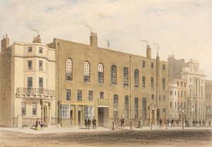 Willis Rooms, King Street, Londyn (akwarela) autorstwa Thomas Hosmer Shepherd