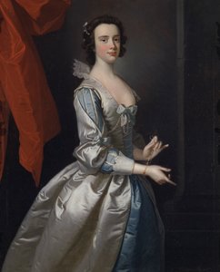 Portret kobiety, prawdopodobnie Elizabeth Aislabie, z Studley Royal, Yorkshire autorstwa Thomas Hudson