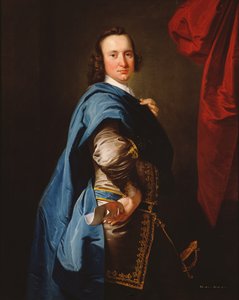 Sir John Abdy, Bt. autorstwa Thomas Hudson