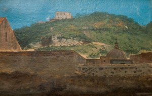 Wzgórze w pobliżu Neapolu, 1782 autorstwa Thomas Jones