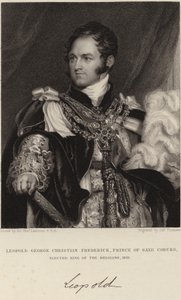 Król Belgii Leopold I autorstwa Thomas Lawrence