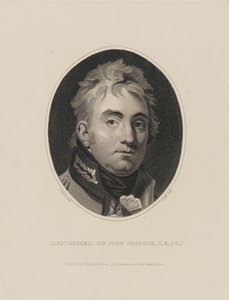 Generał porucznik Sir John Cradock, 1809 autorstwa Thomas Lawrence