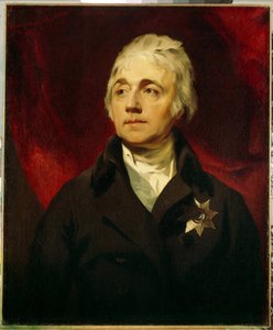 Portret hrabiego Siemion Romanowicza Woroncowa (1744-1832) (Portret hrabiego Siemiona Romanowicza Woroncowa). Obraz Sir Thomas Lawrence (1769-1830), olej na płótnie. Sztuka angielska, koniec XVIII-początek XIX wieku, romantyzm. Państwowej Ermitażu w Sankt  autorstwa Thomas Lawrence