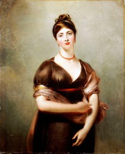 Portret Elizabeth Jennings, w pozie Wenus z Medyceuszy, 1798-99 autorstwa Thomas Lawrence