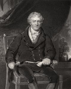 Sir Robert Peel, rycina wykonana przez H. Robinsona, z "National Portrait Gallery, tom V", opublikowana ok. 1835 r. autorstwa Thomas Lawrence