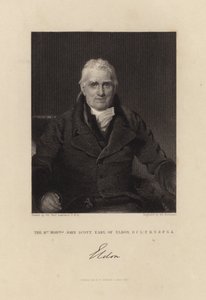 Szanowny John Scott Earl of Eldon autorstwa Thomas Lawrence