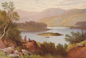 Killarney Lakes, Killarney (kolor lito) autorstwa Thomas Leeson the Elder Rowbotham