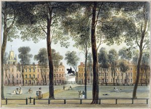 Queen Square, patrząc na południowy wschód