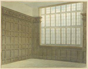 Sala po północnej stronie mennicy, obecnie Szpital św. Piotra (akwarela na papierze) autorstwa Thomas Leeson the Elder Rowbotham