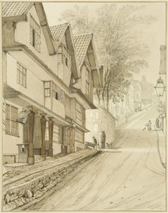 Wzgórze św. Michała (akwarela na papierze)