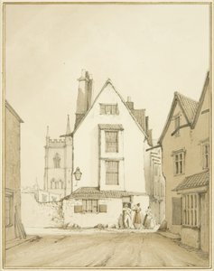 Kościół św. Filipa i Wąska Równina (akwarela na papierze) autorstwa Thomas Leeson the Elder Rowbotham