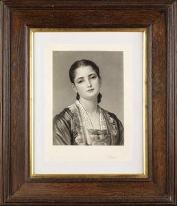 Anita (mezzotinta) autorstwa Thomas Lewis Atkinson