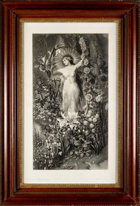 Flora (grawerowanie) autorstwa Thomas Lewis Atkinson
