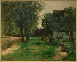 Dorfstraße autorstwa Thomas Ludwig Herbst