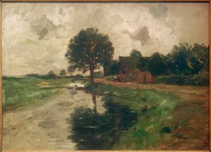 Kanał w Siethwende autorstwa Thomas Ludwig Herbst