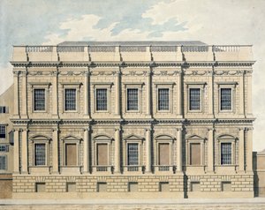 Widok Domu Bankietowego w Whitehall, Westminster, ok. 1790