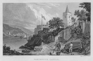 Zamek Dartmouth (grawerowanie)