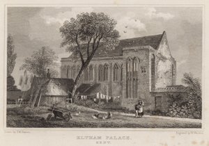 Pałac Eltham, Kent autorstwa Thomas Mann Baynes