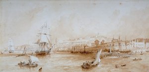 Gravesend, Kent, ok. 1830 r. autorstwa Thomas Mann Baynes
