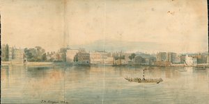 Panorama Tamizy, strona północna, w 13 częściach autorstwa Thomas Mann Baynes