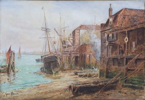 Trochę starego Greenwich, 1904 (wc na papierze)