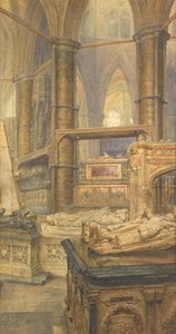 Grobowce Henryka III i królowej Eleonory, Opactwo Westminsterskie, 1904