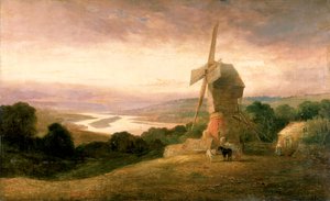 Tyne z Windmill Hills, Gateshead, ok. 1818 r.