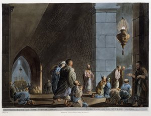 Grób Marii Panny. W „”Widoki w Egipcie” autorstwa Thomas Milton