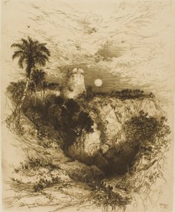 Wieża Corteza – Meksyk autorstwa Thomas Moran